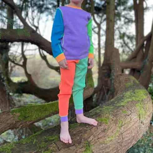 Slugs and Snails - 90’s Dayglow Waffle Cotton Set (Adults)