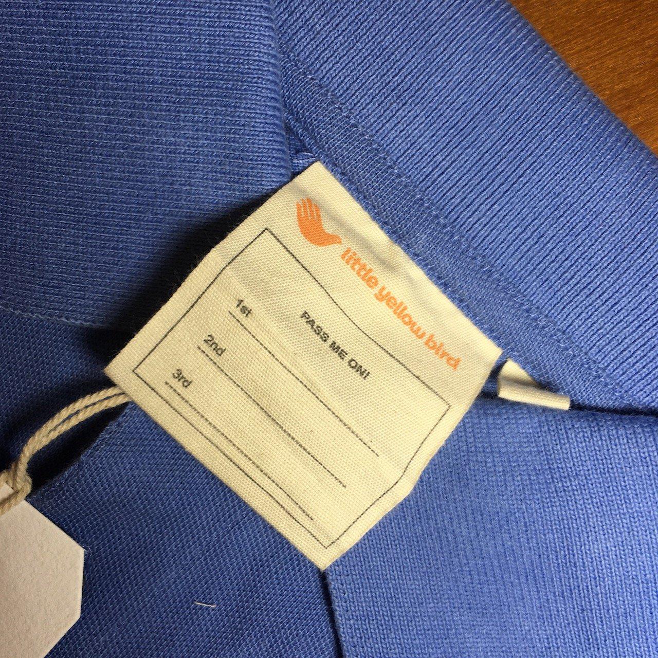 Little Yellow Bird - Blue Polo Shirt (6 Years)