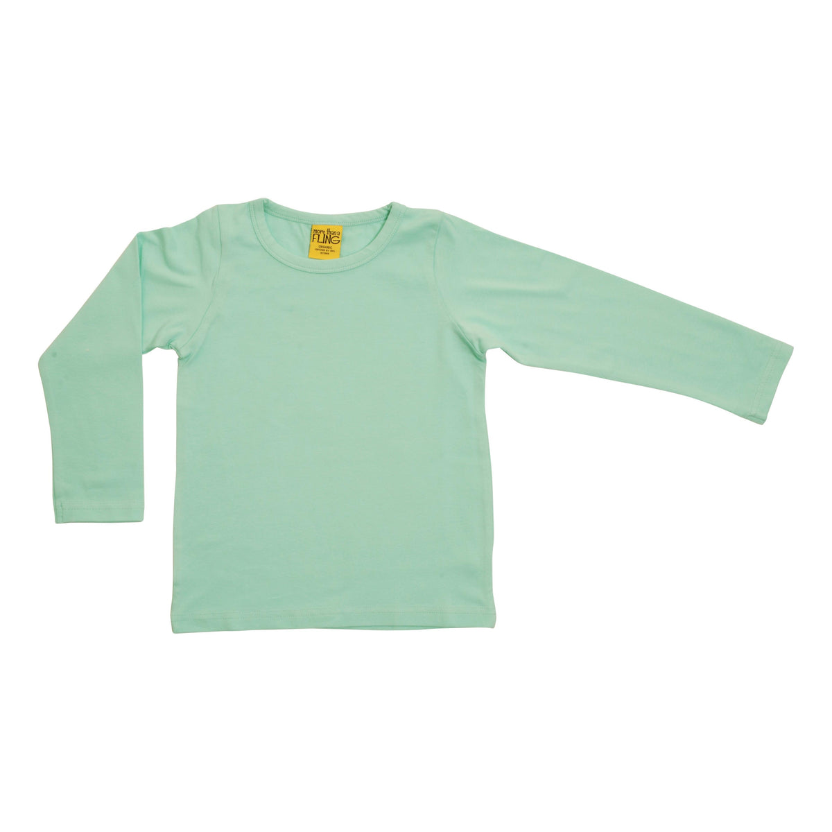 More Than A FLING - Cabbage Green Long Sleeved Top (8 - 10 Years)