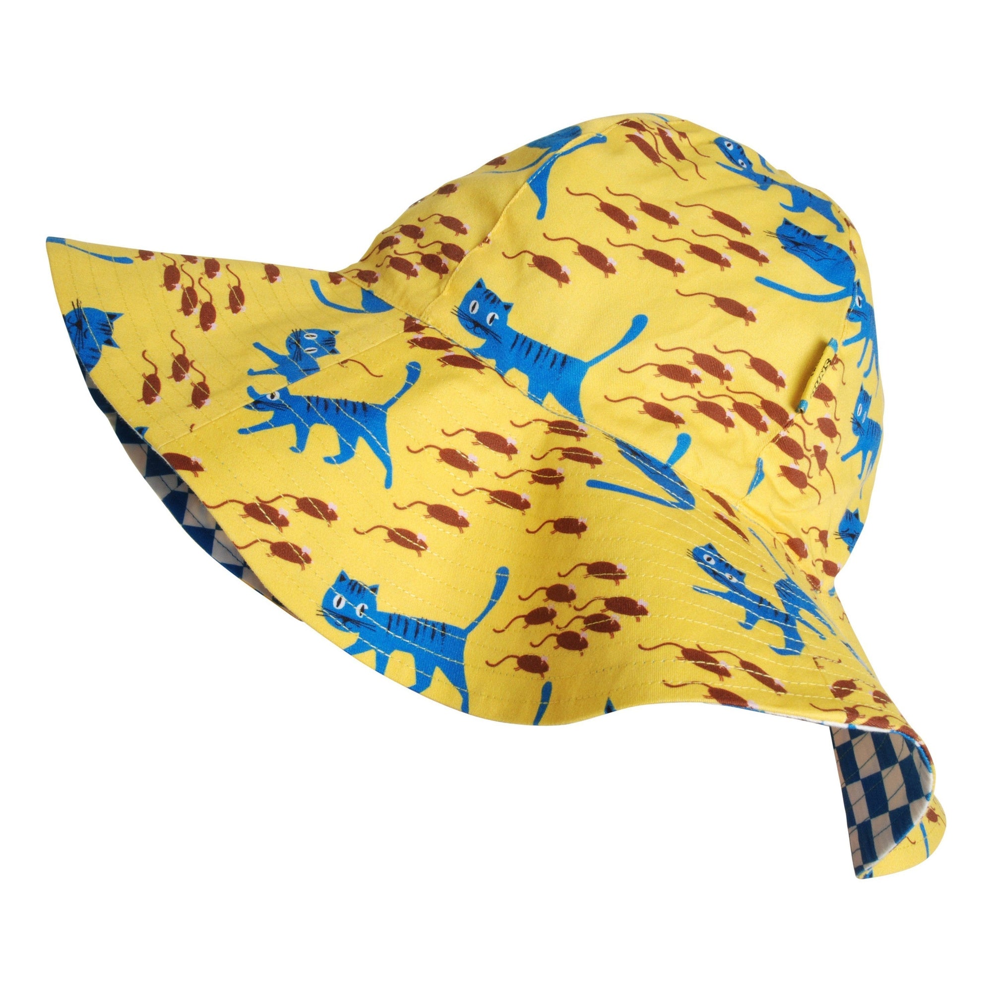 DUNS Sweden - Cats Sunhat (Lemon Chrome) (1-4 years)