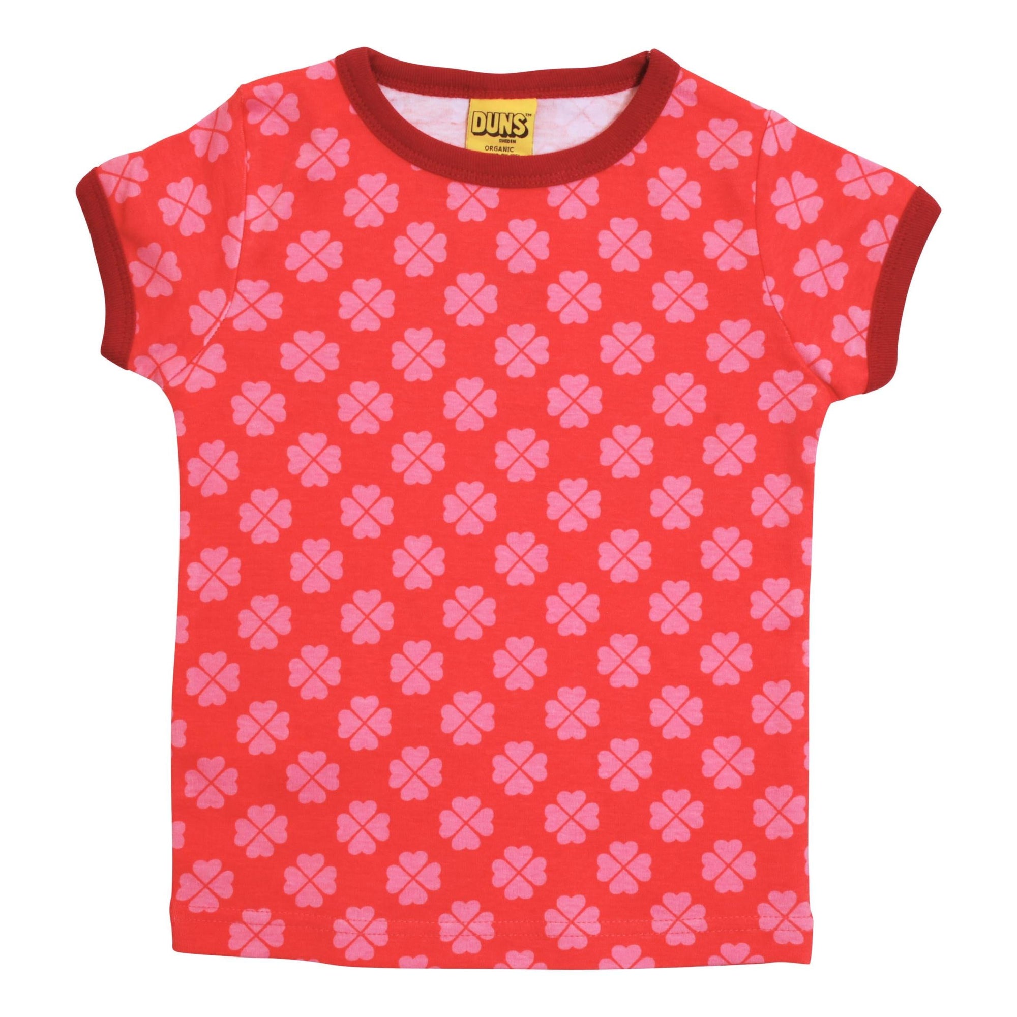 DUNS Sweden - Clover Short Sleeved Top (Rouge Red)