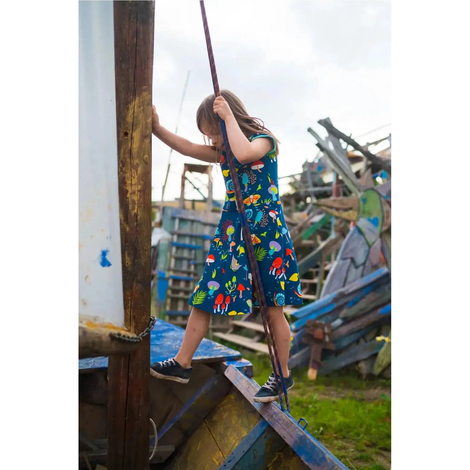 Merle - Forest At Night Skater Dress