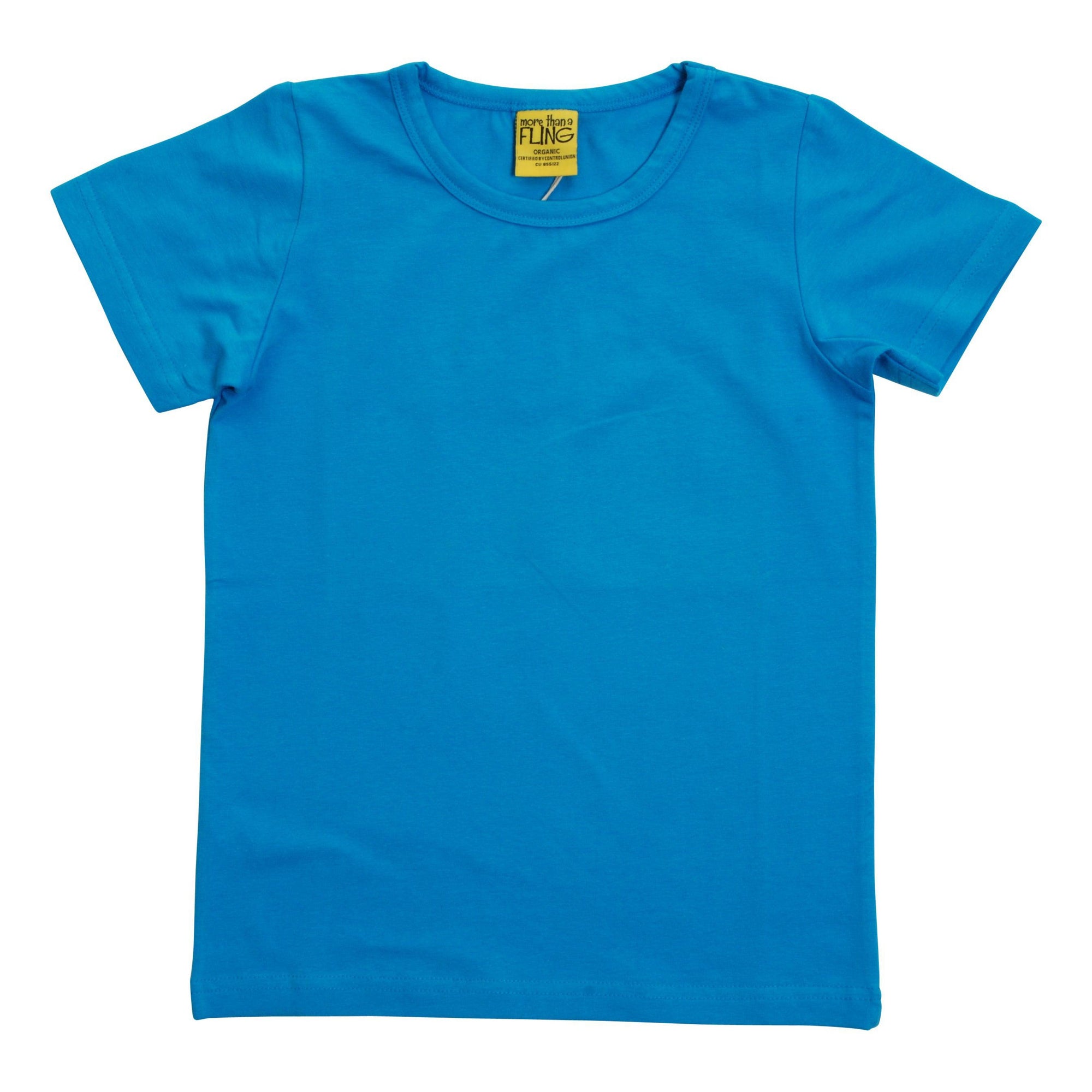 More Than A FLING - Hawaiian Blue Short Sleeved Top