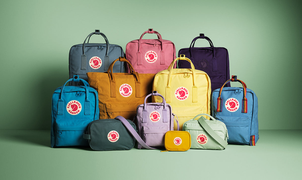 Fjallraven Kanken family of bags and accessories