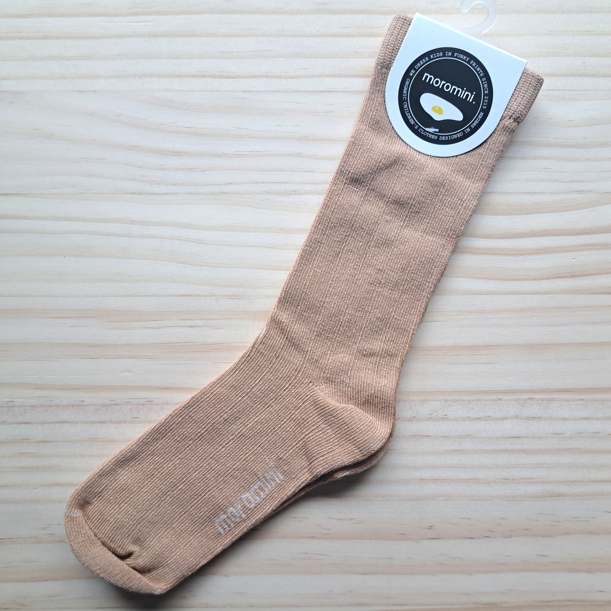 Moromini - Knee-High Socks (Light brown)