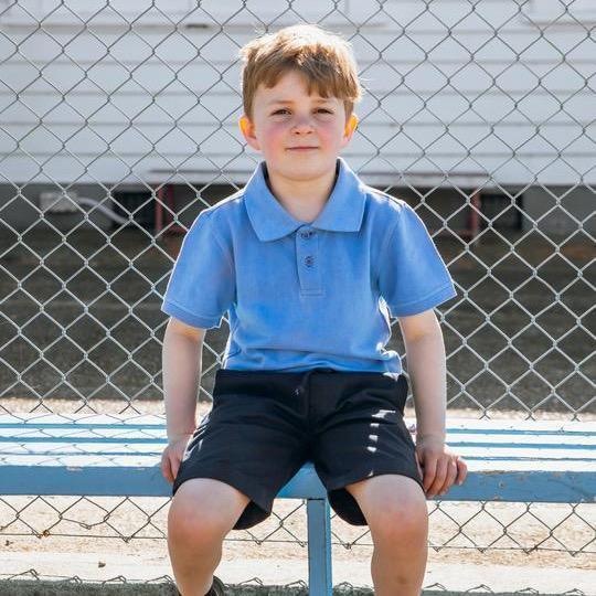 Little Yellow Bird - Navy Drawcord Shorts (4 Years)