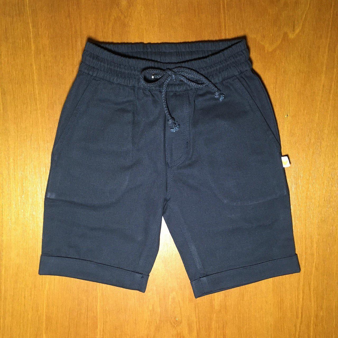 Little Yellow Bird - Navy Drawcord Shorts (4 Years)