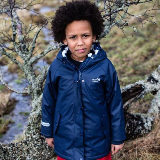 Muddy Puddles - Navy Puddleflex Jacket (Lined) (18-24 Months)