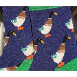 Fräulein Prusselise - Organic Crew Socks - Ducks