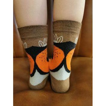 Fräulein Prusselise - Organic Crew Socks - Owls