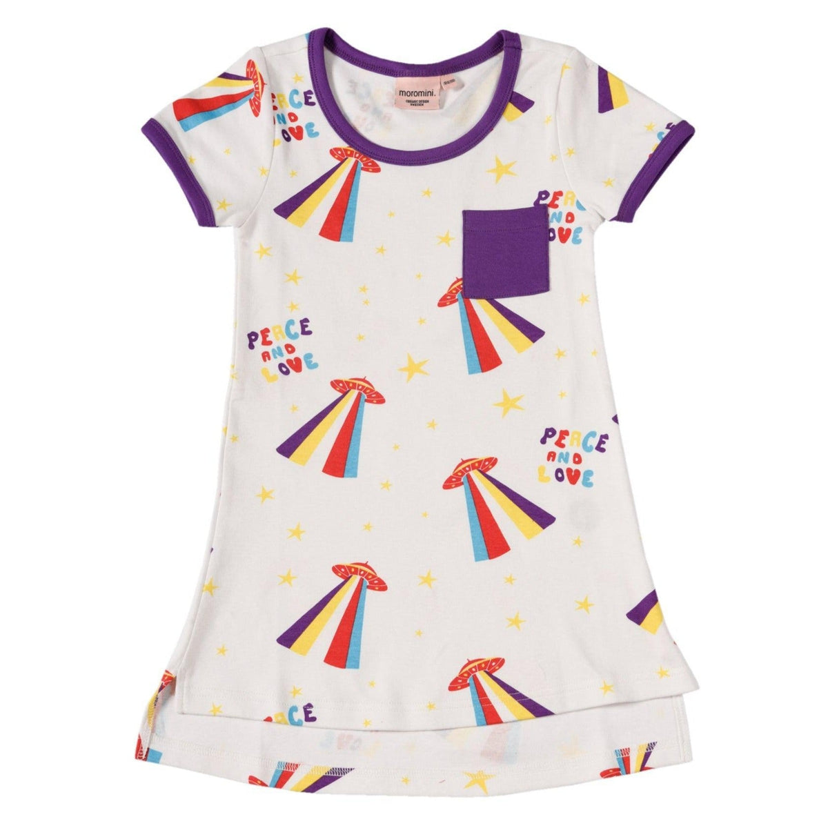 Moromini - Peace and Love A-Line Dress (2-3 Years)