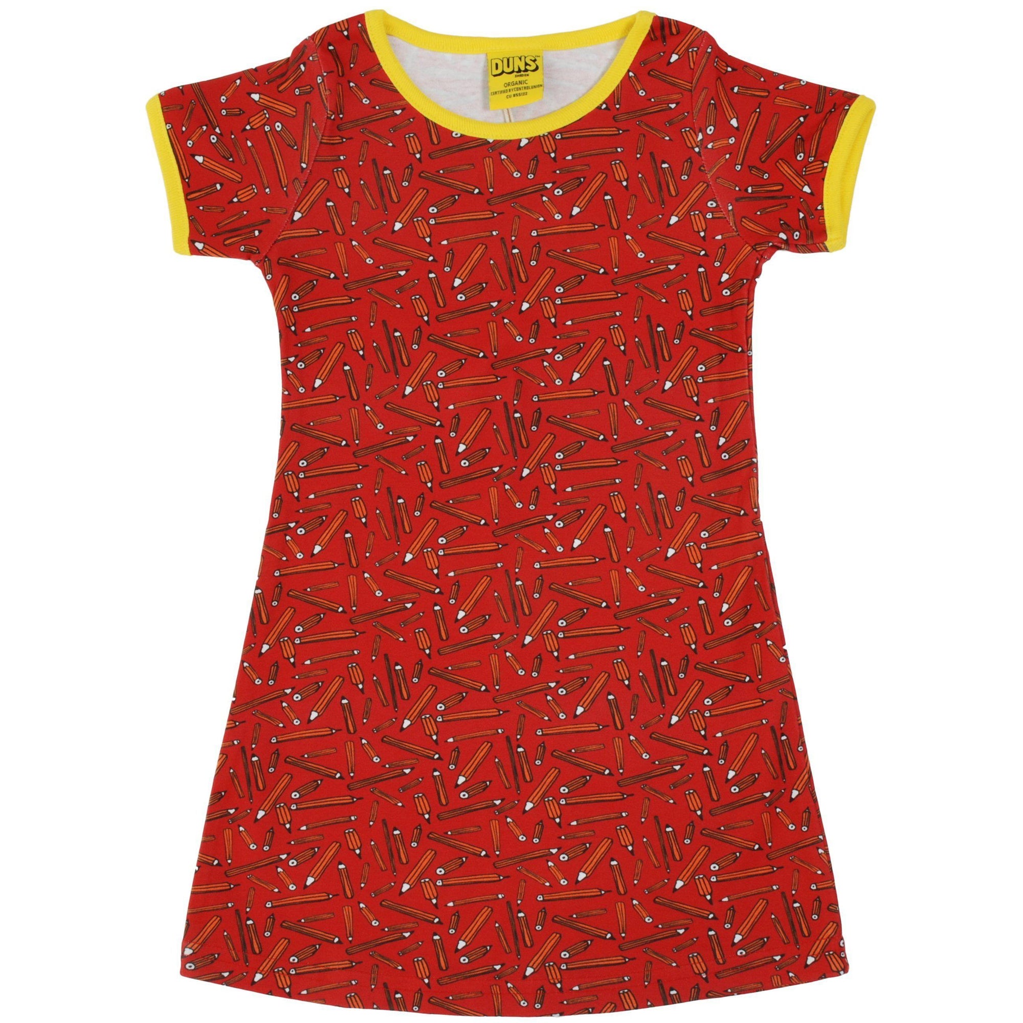 DUNS Sweden - Pencils (Wine) Short Sleeved Dress (2 Years)