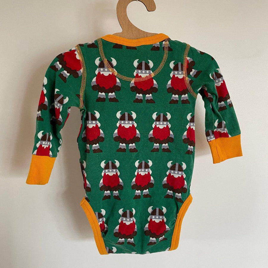 Hoopla Kids Limited - RE-Loved - Viking Long Sleeved Body Top (3-6 Months)
