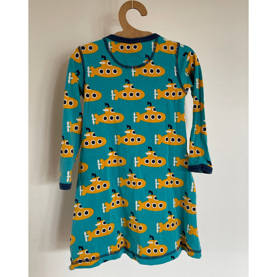 Hoopla Kids Limited - RE-Loved - Yellow Submarine Dress (2 Years)