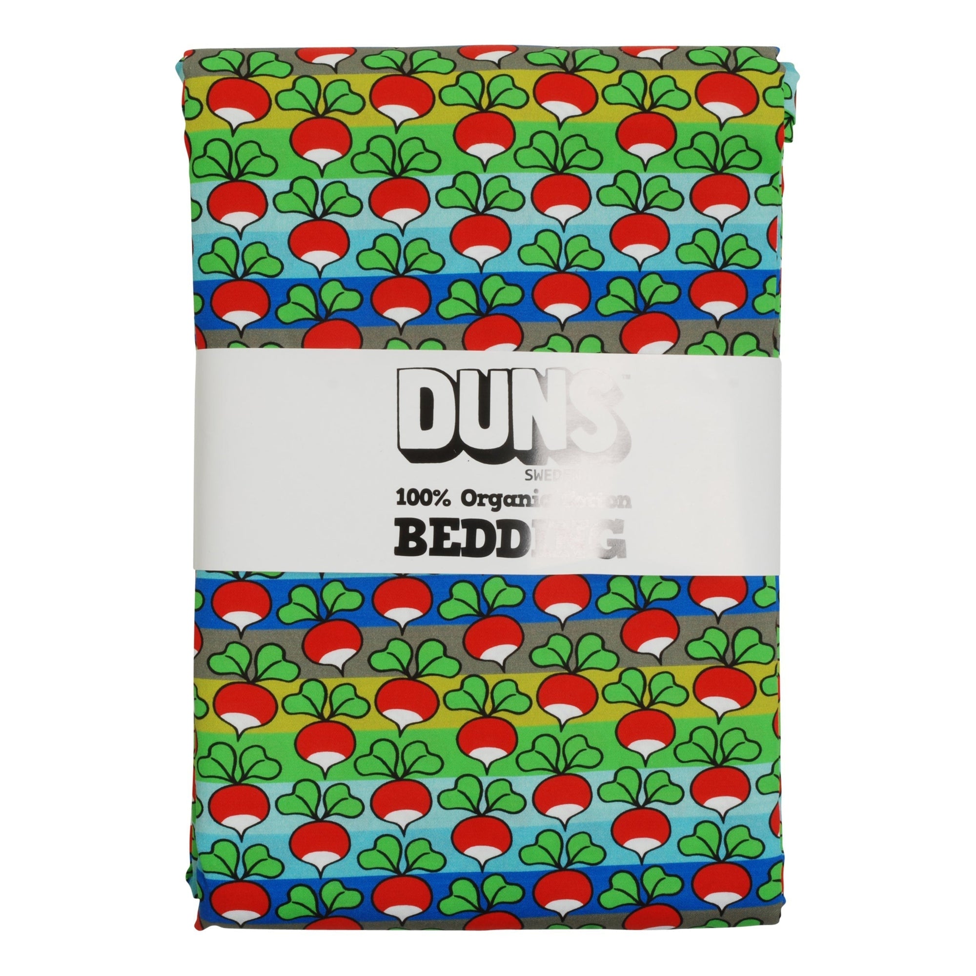 DUNS Sweden - Radish Bedding (Blue Stripe)