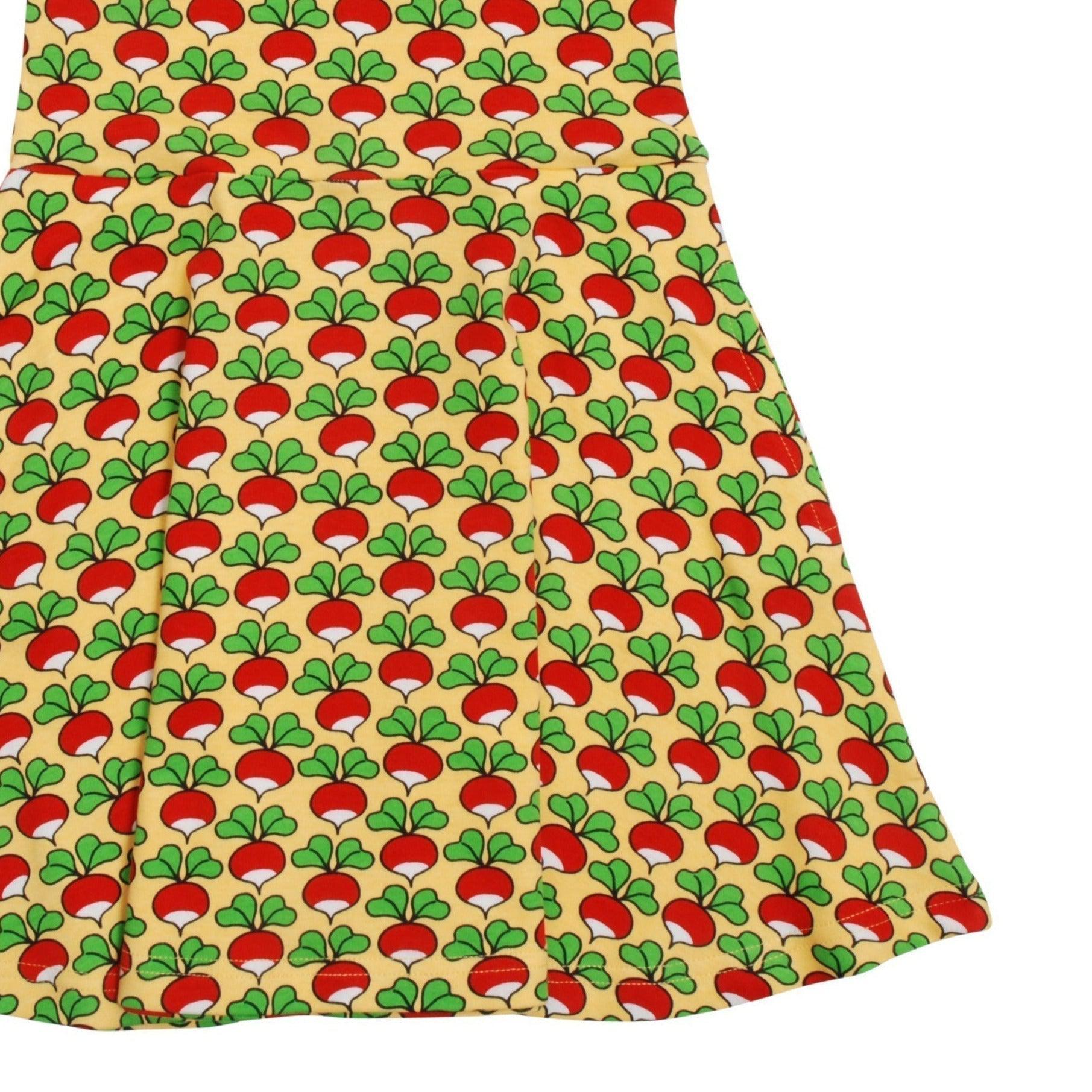 DUNS Sweden - Radish Long Sleeved Skater Dress (Pale Marigold)