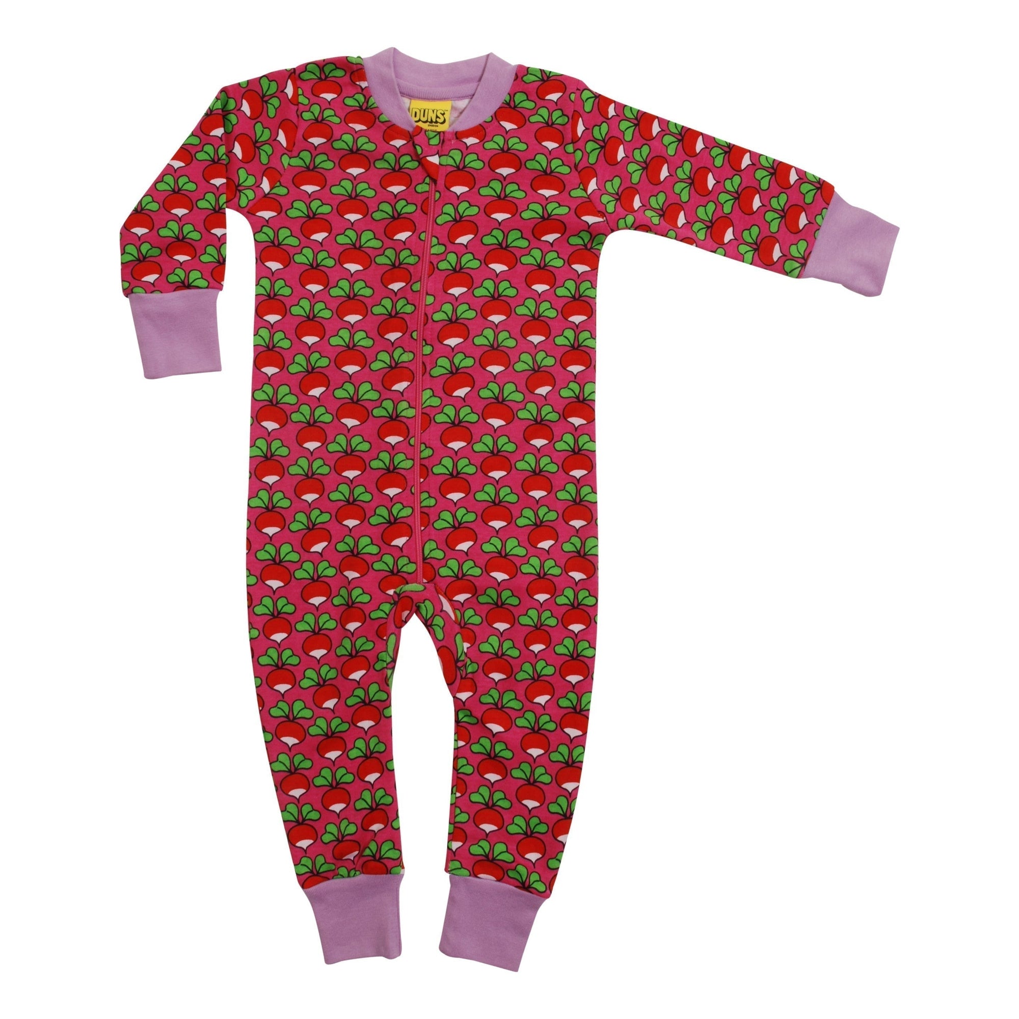 DUNS Sweden - Radish Zip Suit (Raspberry Rose)