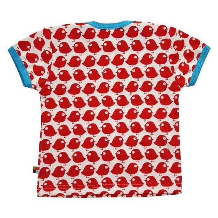 Loud + Proud - Red Birds Short Sleeved Top