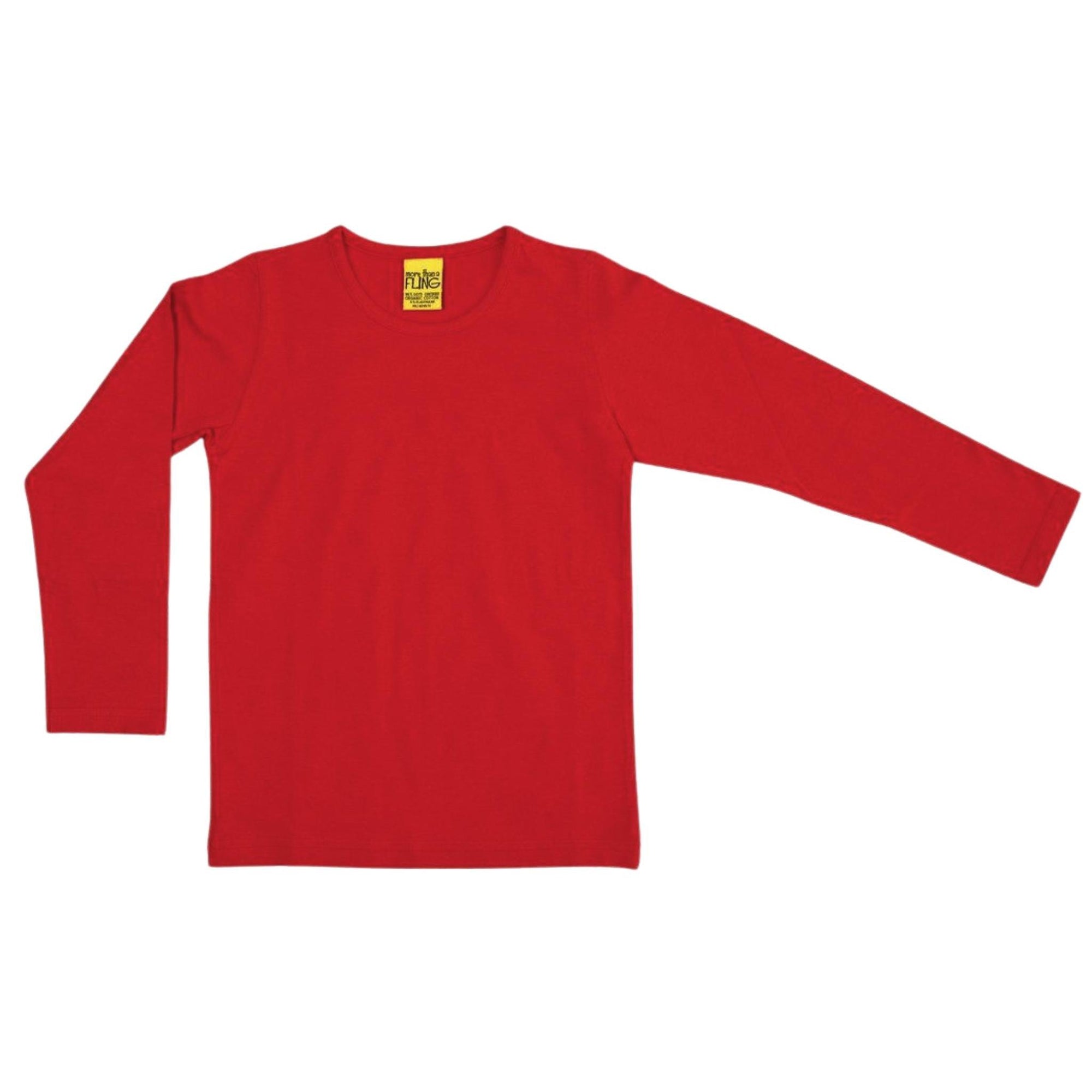 More than a Fling - Red Long Sleeved Top