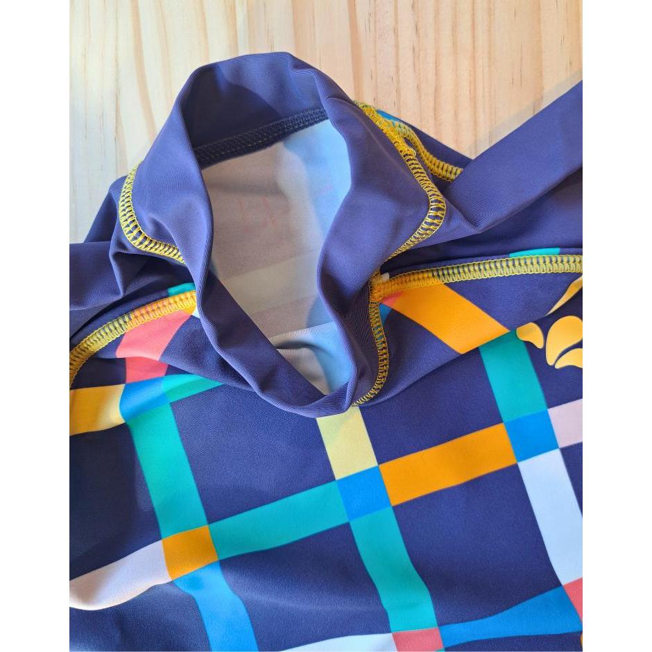 Muddy Puddles - SECONDS - UV Protective Rash Vest Multi Check (4 - 5 Years)