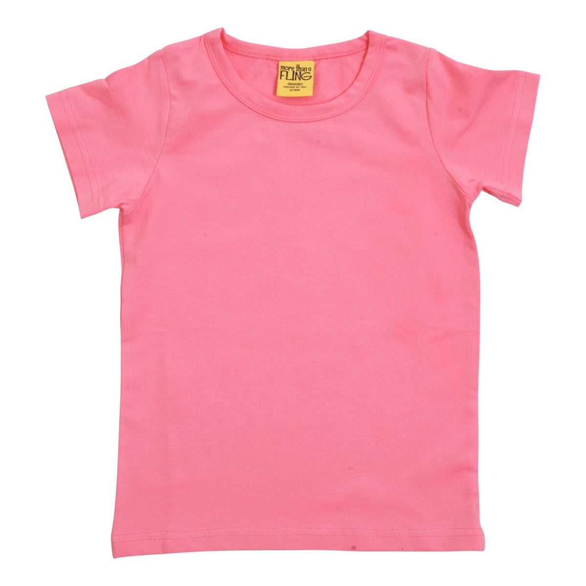 More Than A FLING - Sachet Pink Short Sleeved Top