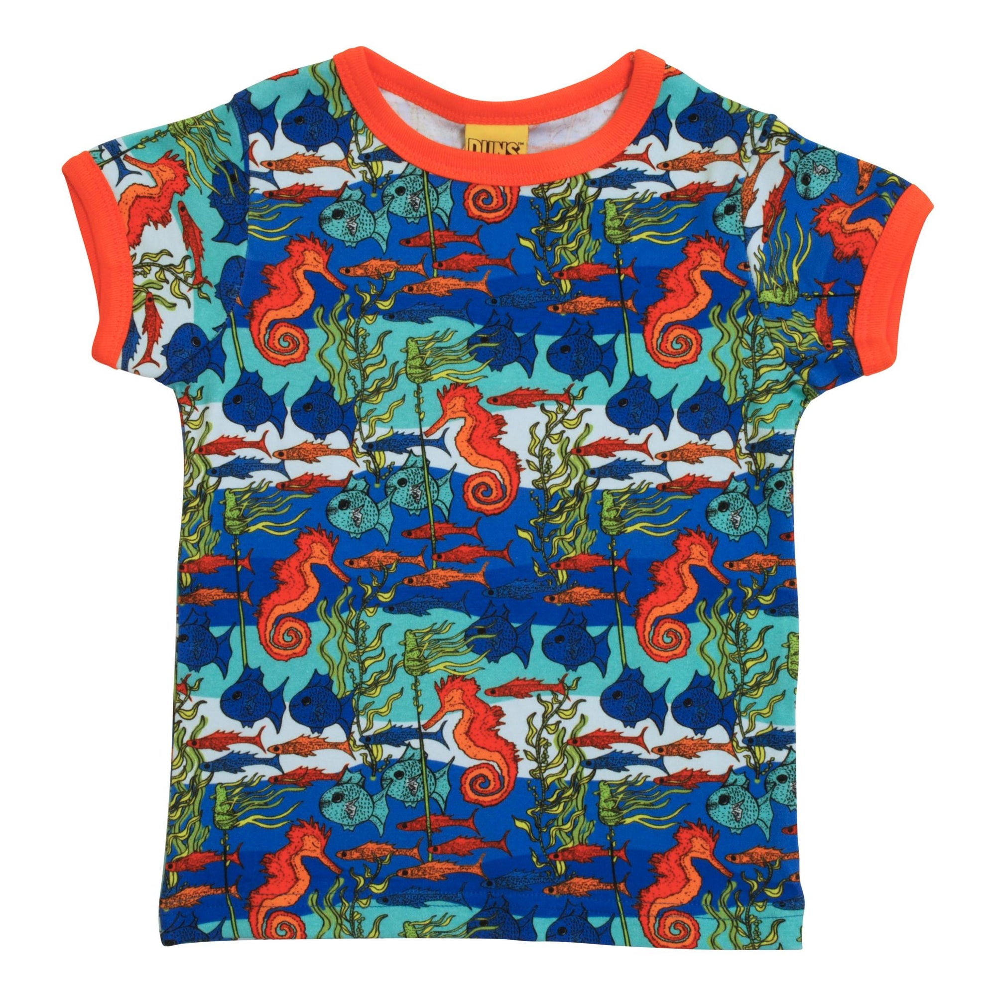 DUNS Sweden - Seahorses Short Sleeved Top