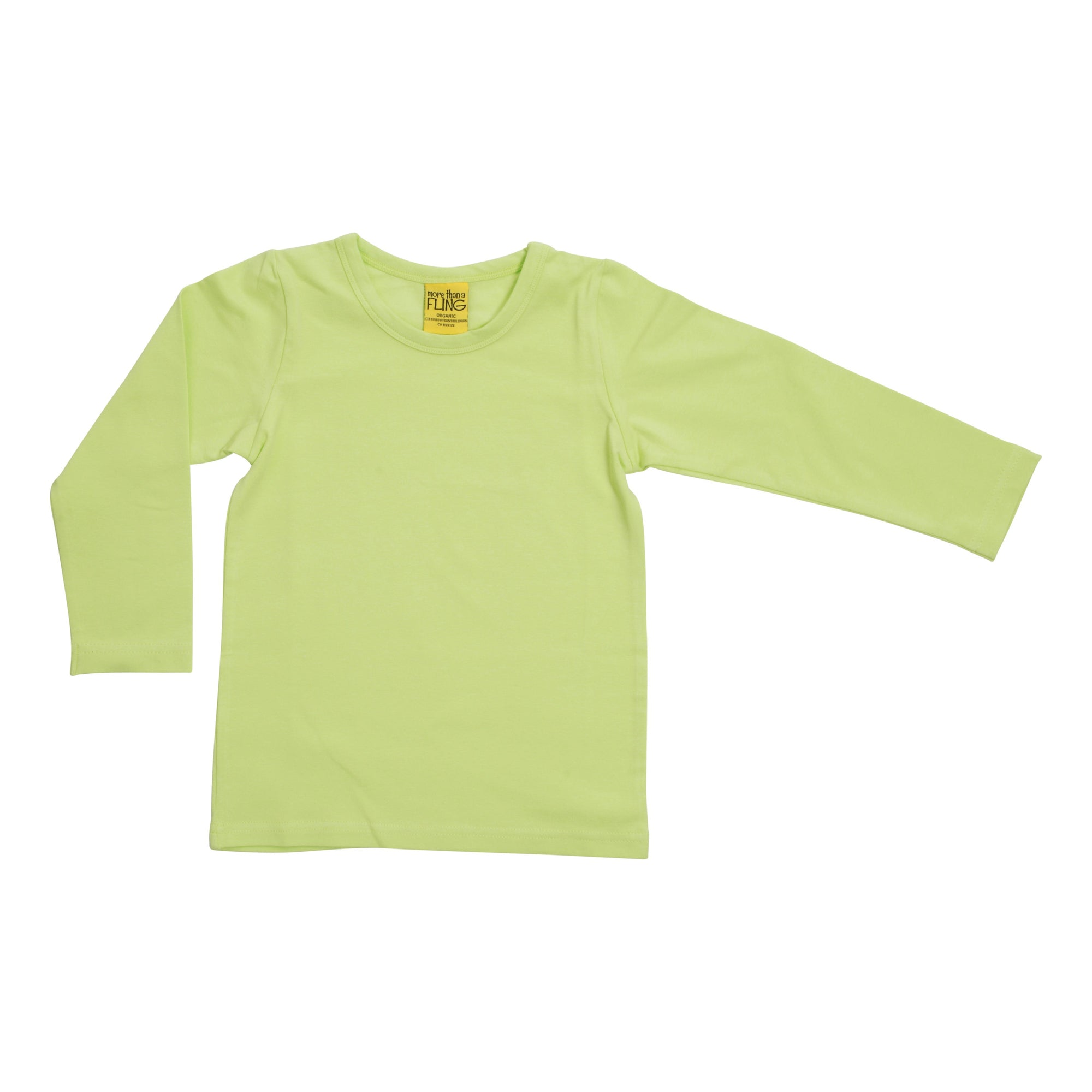 More Than A FLING - Sharp Green Long Sleeved Top (12 - 14 Years)