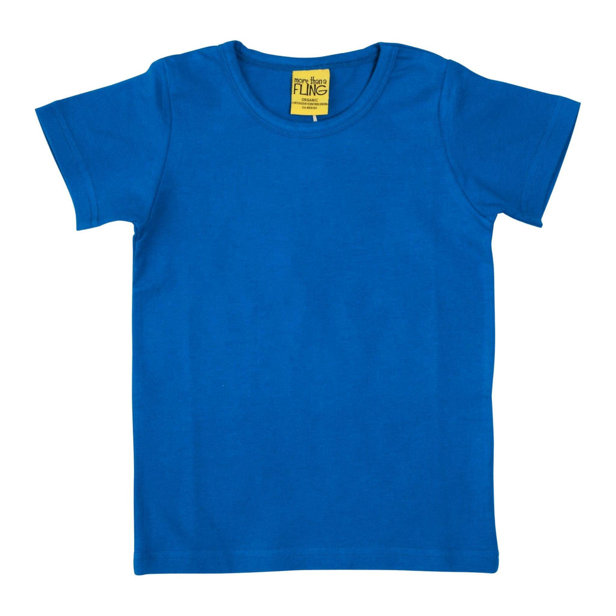 More Than A FLING - Snorkel Blue Short Sleeved Top