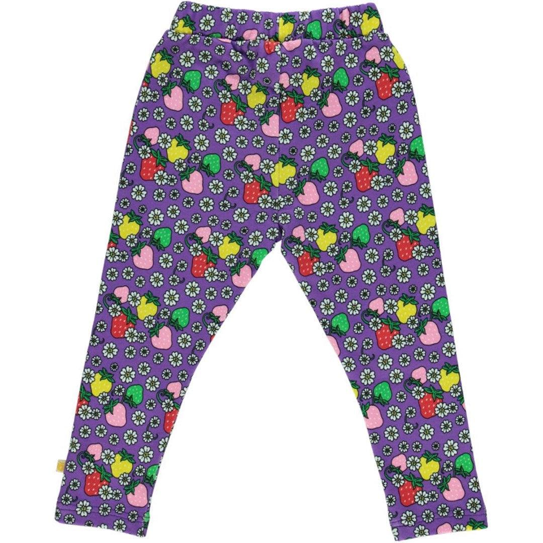 Småfolk - Strawberry Sweatpants (Purple Heart) (3 - 4 Years)
