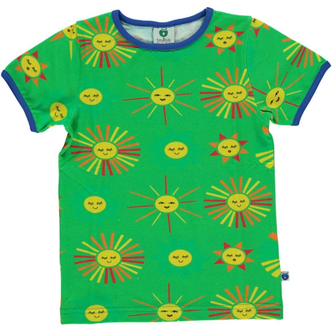 Småfolk - Sun Short Sleeved Top (Green) (3-4 Years)