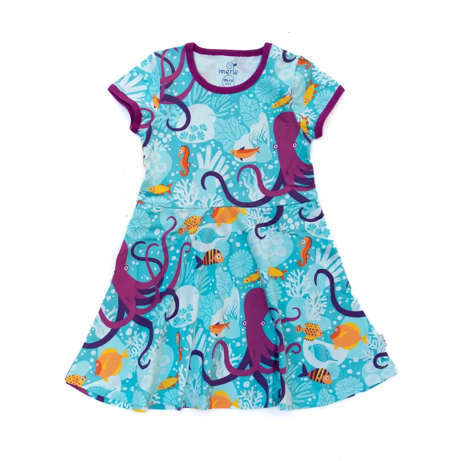 Merle - Under the Sea Skater Dress