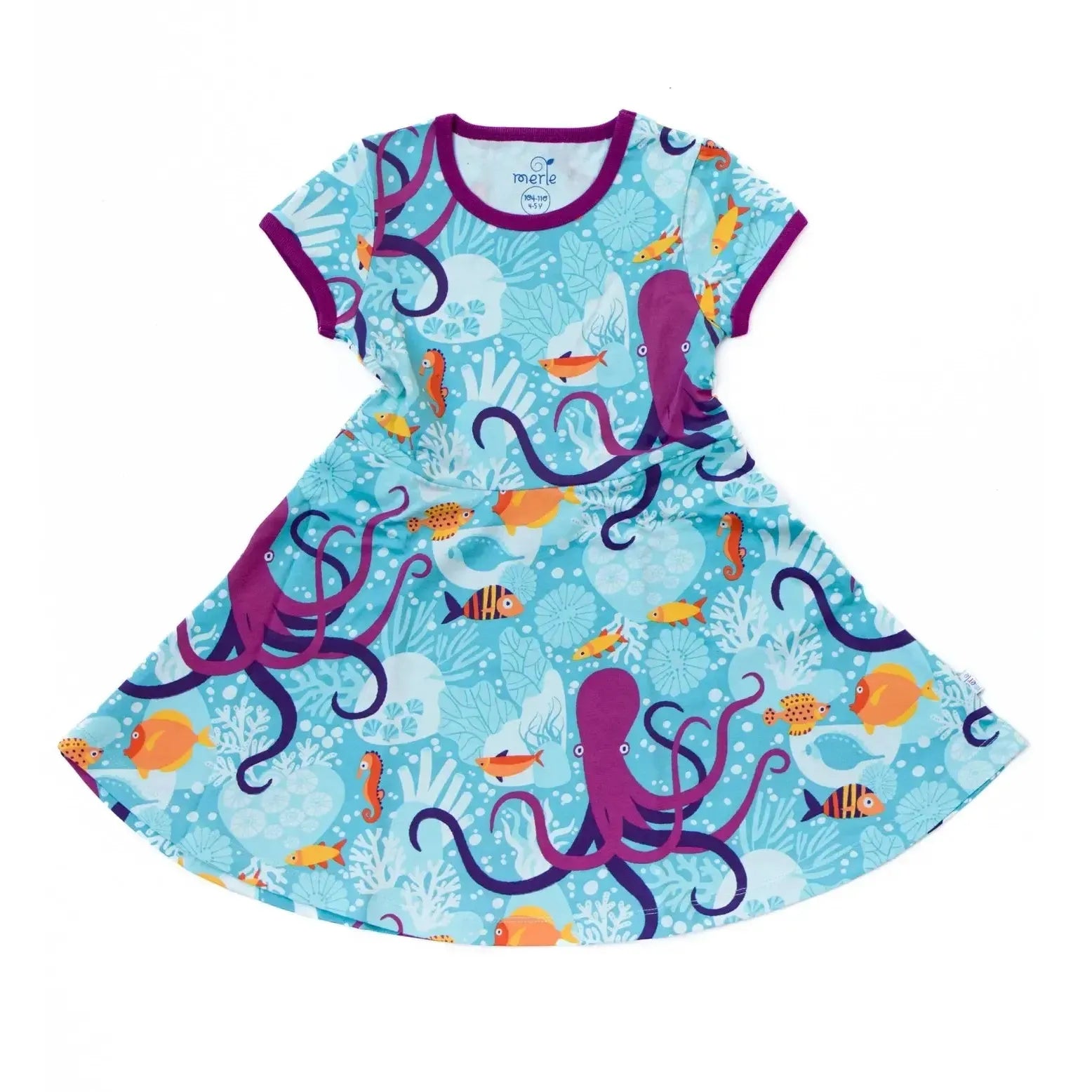 Merle - Under the Sea Skater Dress