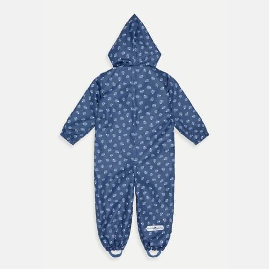 Muddy Puddles - Amonite Navy All-in-one Scampsuit (6-12 Months)