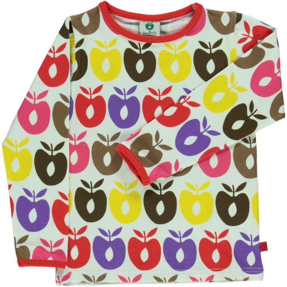 Småfolk - Apple Long Sleeved Top (Purple Heart) (7 - 8 Years)