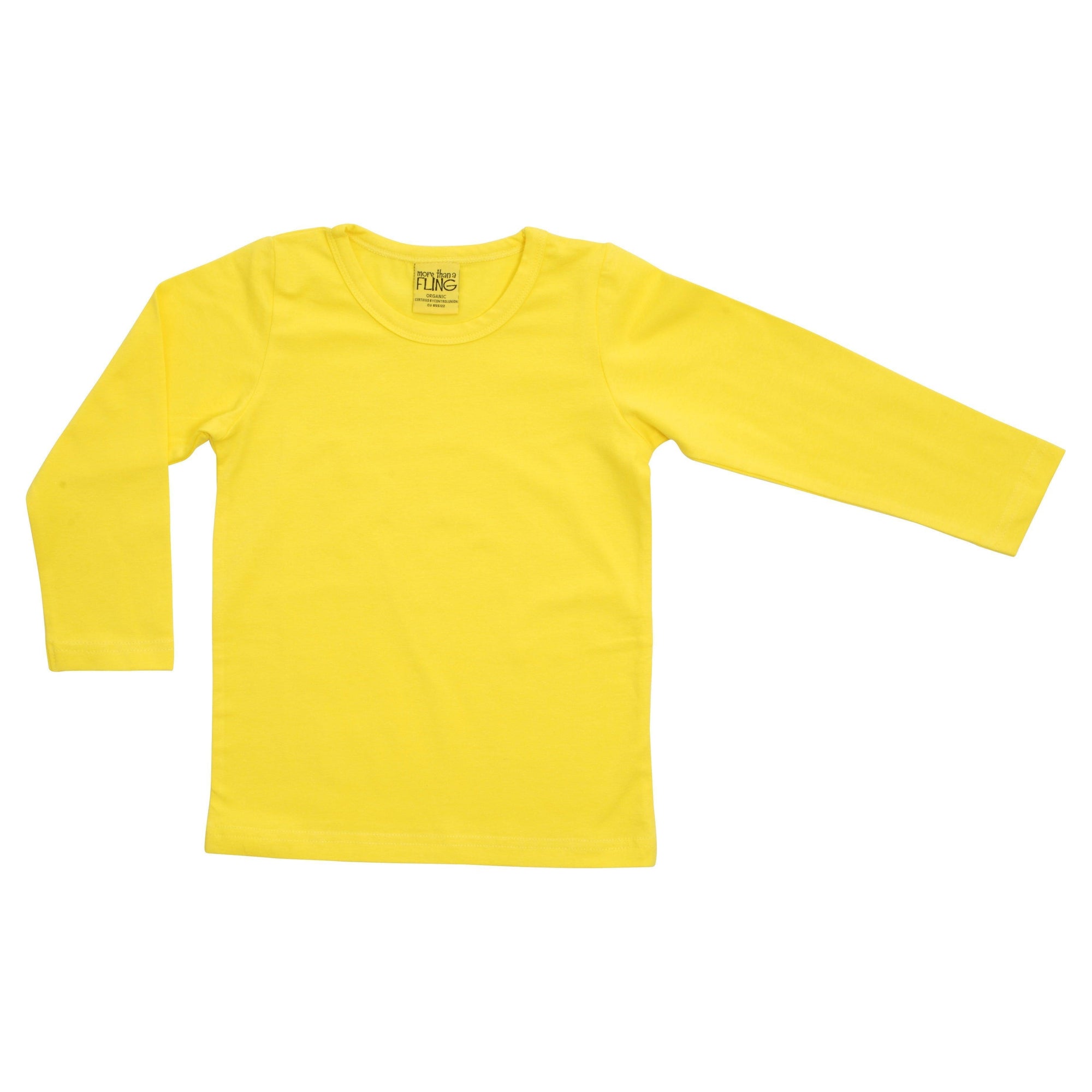 More Than A FLING - Buttercup Long Sleeved Top (12 - 14 Years)