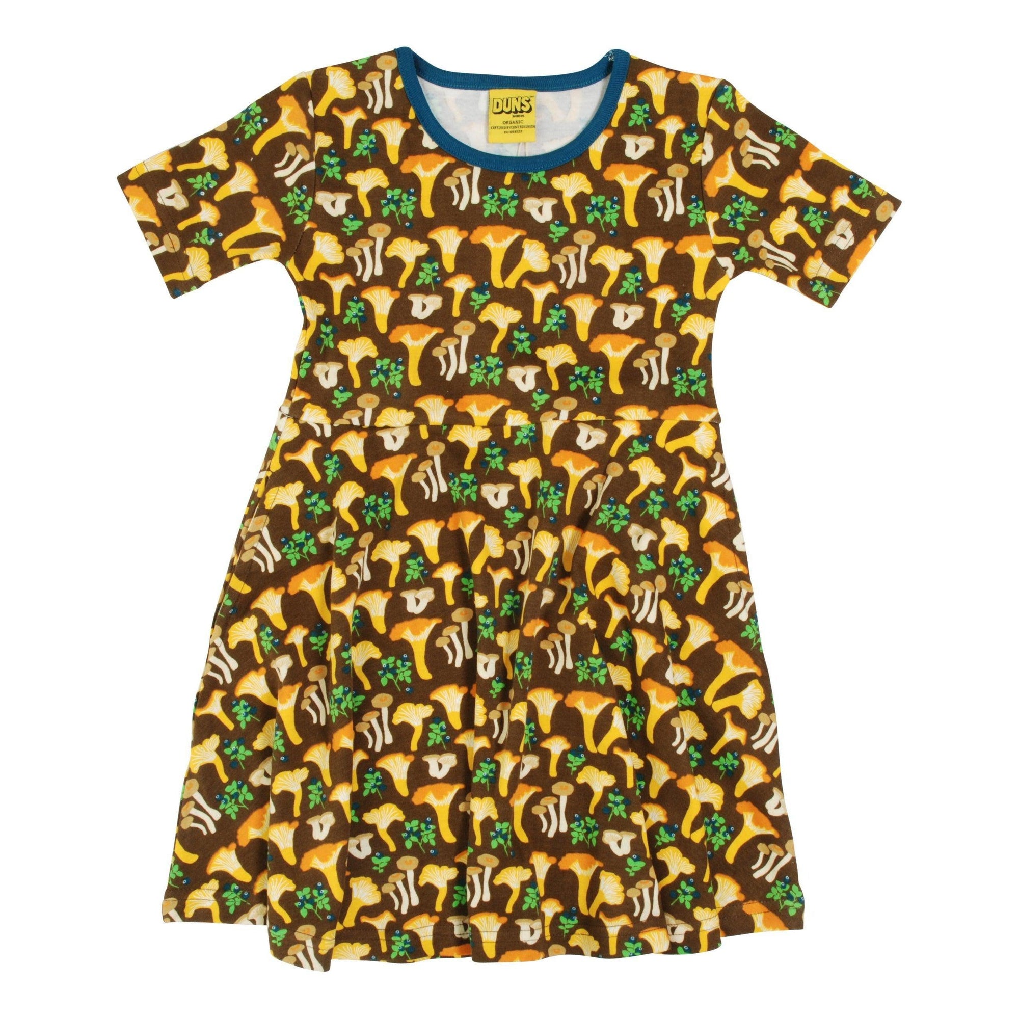 DUNS Sweden - Chantarelle Short Sleeved Skater Dress