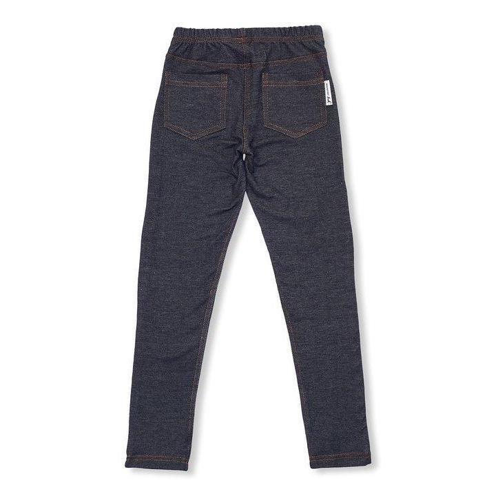 JNY - Denim-look Jeggings (Dark Blue) (4-6 Months)