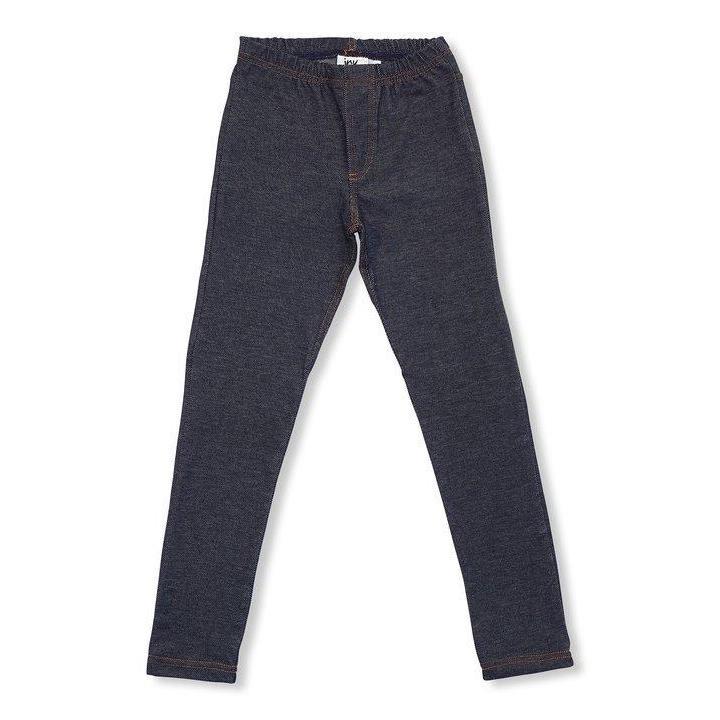 JNY - Denim-look Jeggings (Dark Blue) (4-6 Months)