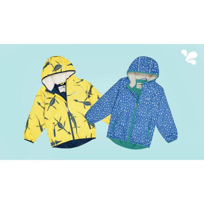 Muddy Puddles - EcoSplash Jacket (Victoria Blue Raindrop)