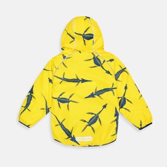 Muddy Puddles - EcoSplash Jacket (Yellow Ichthyossaurus) (18-24 months)