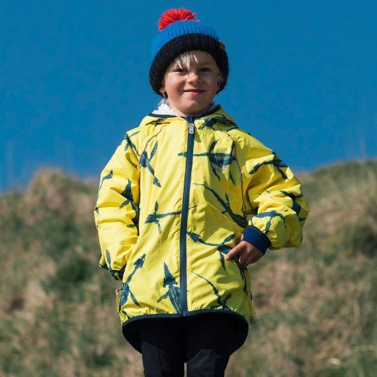 Muddy Puddles - EcoSplash Jacket (Yellow Ichthyossaurus) (18-24 months)