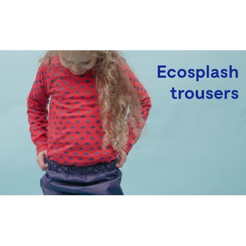 Muddy Puddles - EcoSplash Trousers (Navy - fleece-lined)
