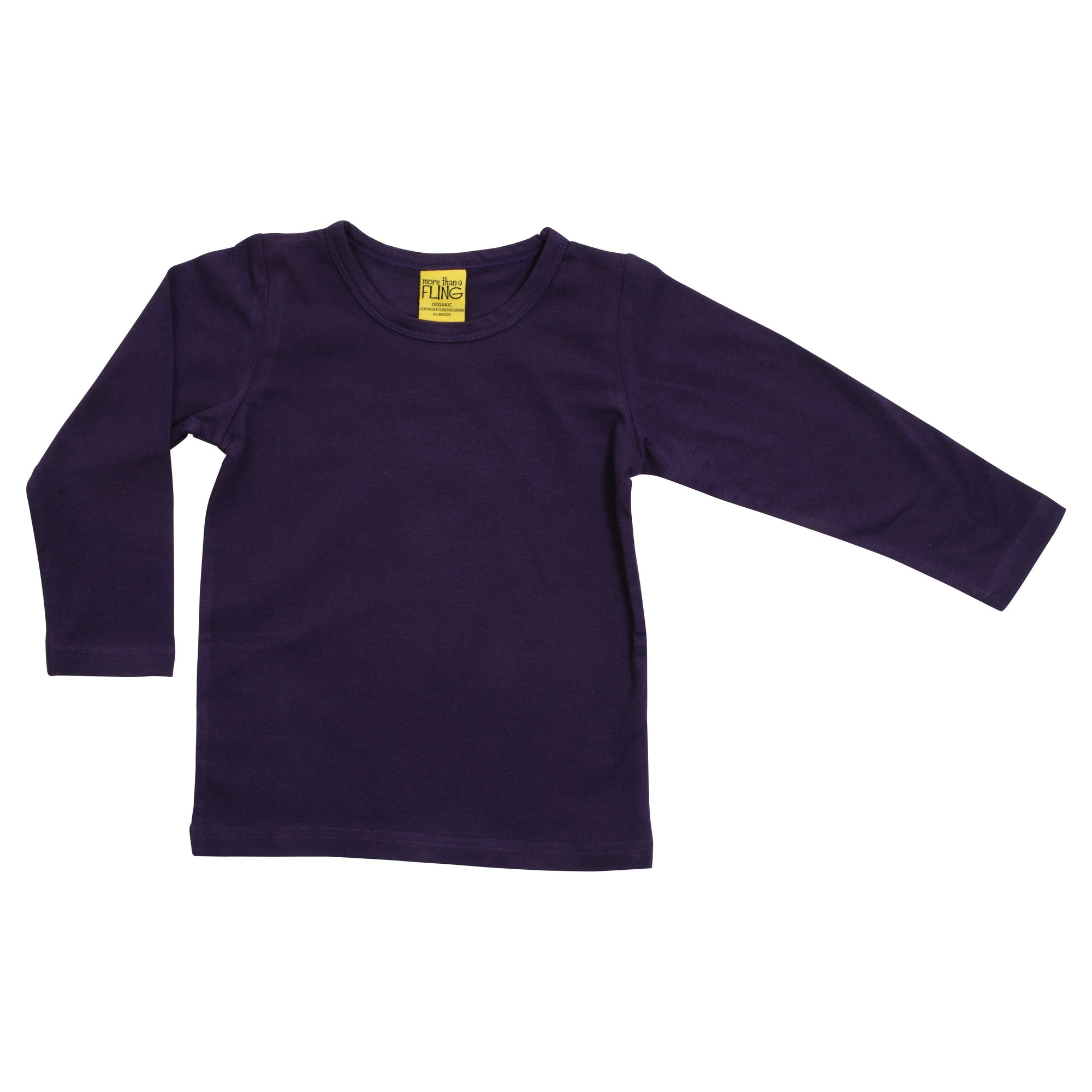 More Than A FLING - Gothic Grape Long Sleeved Top (1-2 years)