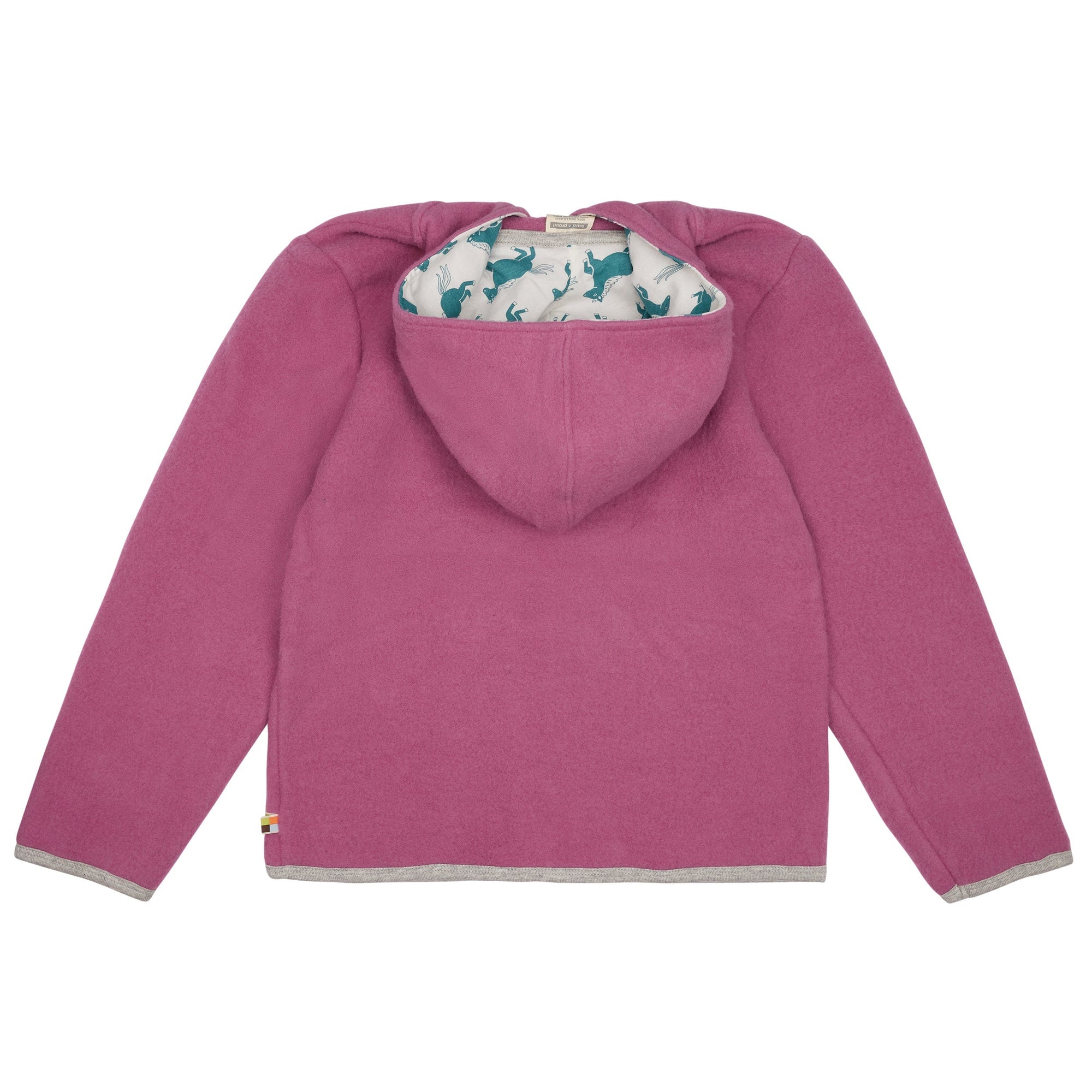 Loud + Proud - Grape Wool Hoodie (9 - 10 Years)