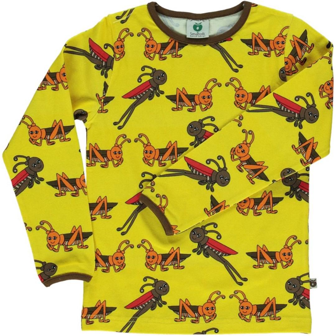 Småfolk - Grasshopper Long Sleeved Top (Yellow)
