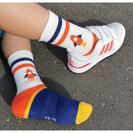 Fräulein Prusselise - Organic Tennis Socks - Rocket