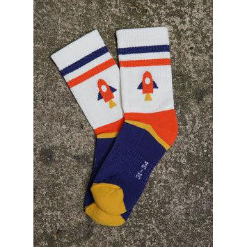 Fräulein Prusselise - Organic Tennis Socks - Rocket