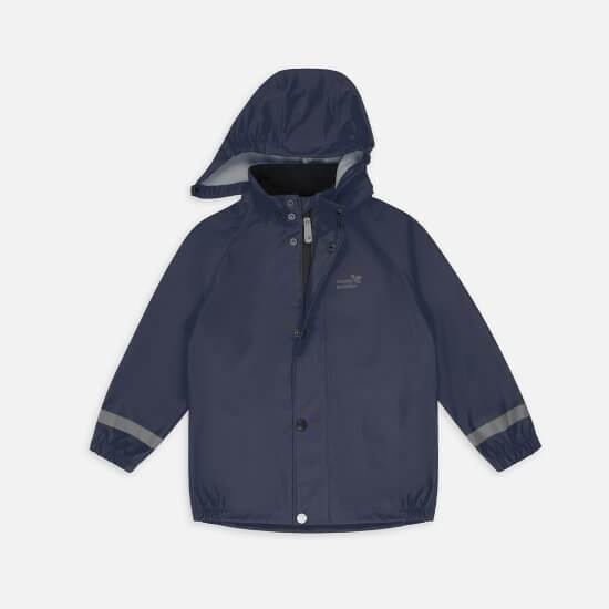 Muddy Puddles - Rainy Day Zip Jacket (Navy)