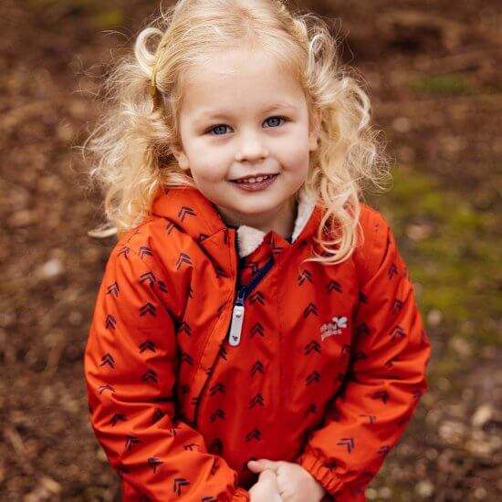 Muddy Puddles - Red Peaks All-in-One Scampsuit (6-12 months)