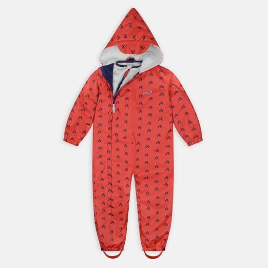 Muddy Puddles - Red Peaks All-in-One Scampsuit (6-12 months)